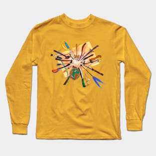 RPG/Fantasy Weapons Long Sleeve T-Shirt